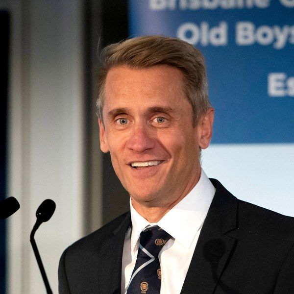 Adam Franklin '97, President of the BGS Old Boys' Association