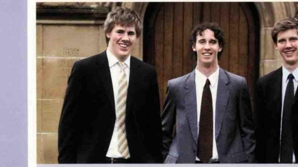 Old Boy Scholarship Winners, 2006