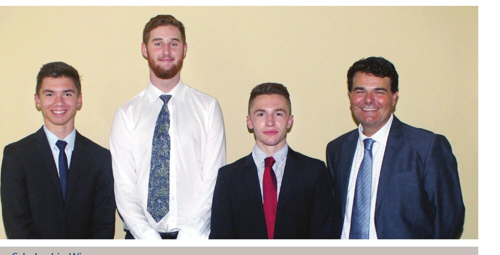Old Boy Scholarship Winners, 2015
