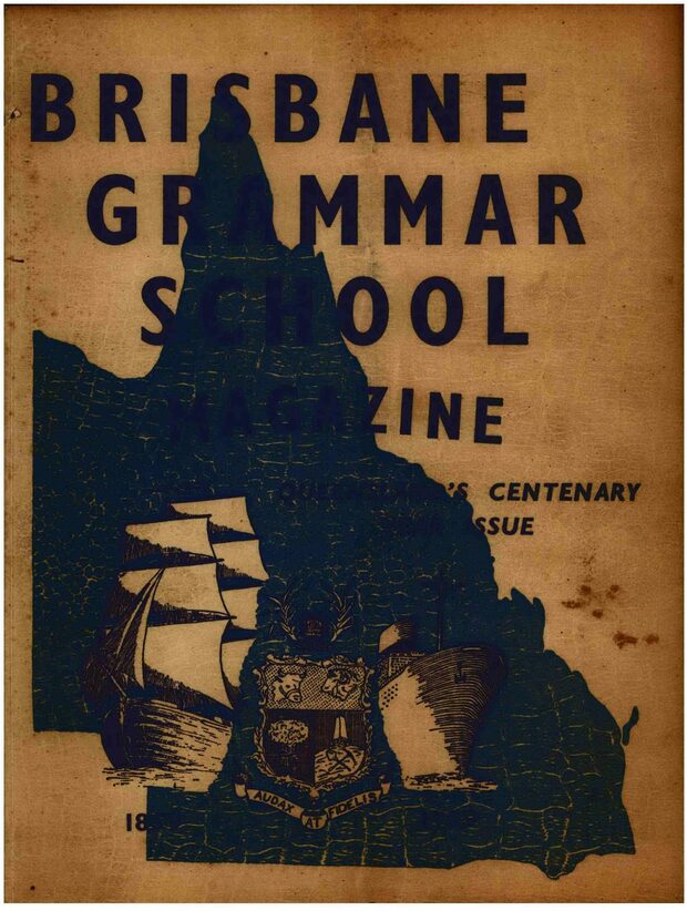 Cover of the 1959 School Magazine