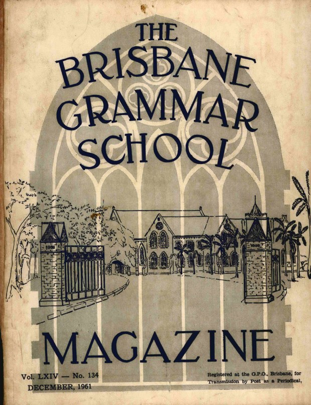 Cover of the 1961 School Magazine