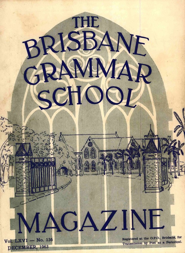 Cover of the 1963 School Magazine