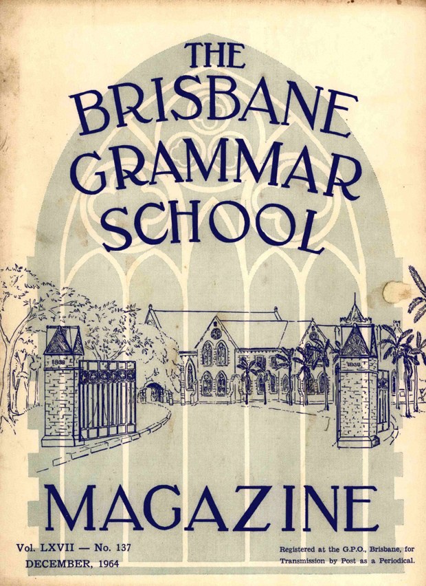 Cover of the 1964 School Magazine