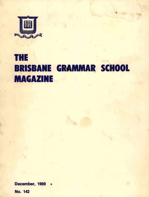 Cover of the 1969 School Magazine
