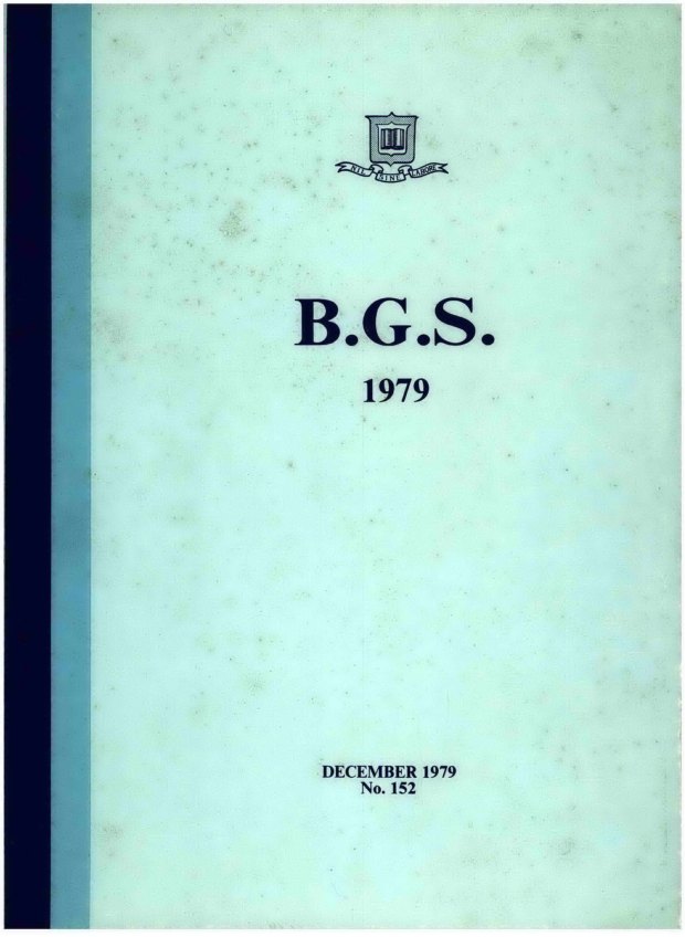 Cover of the 1979 School Magazine