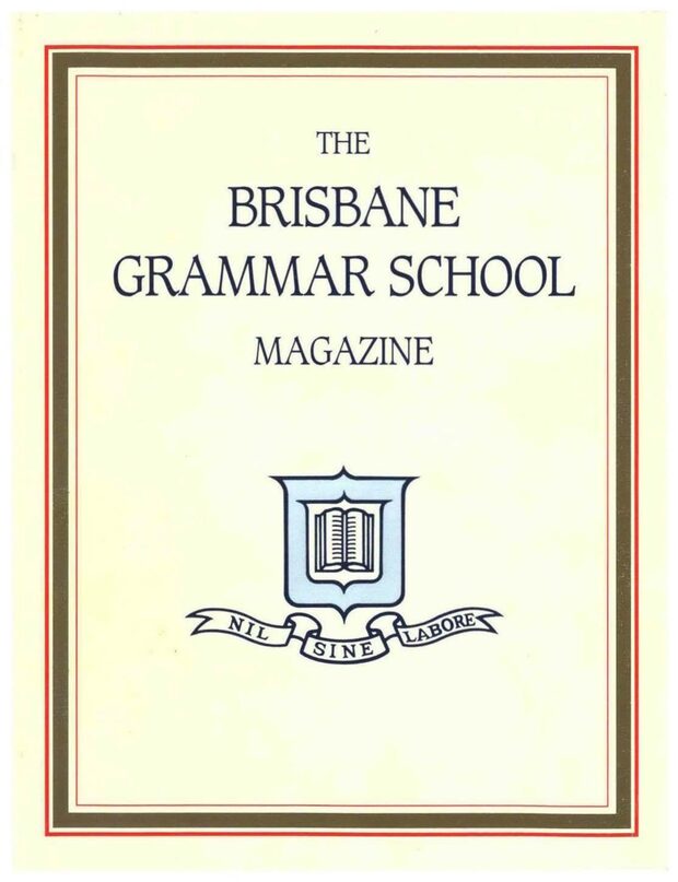 Cover of the 1994 School Magazine