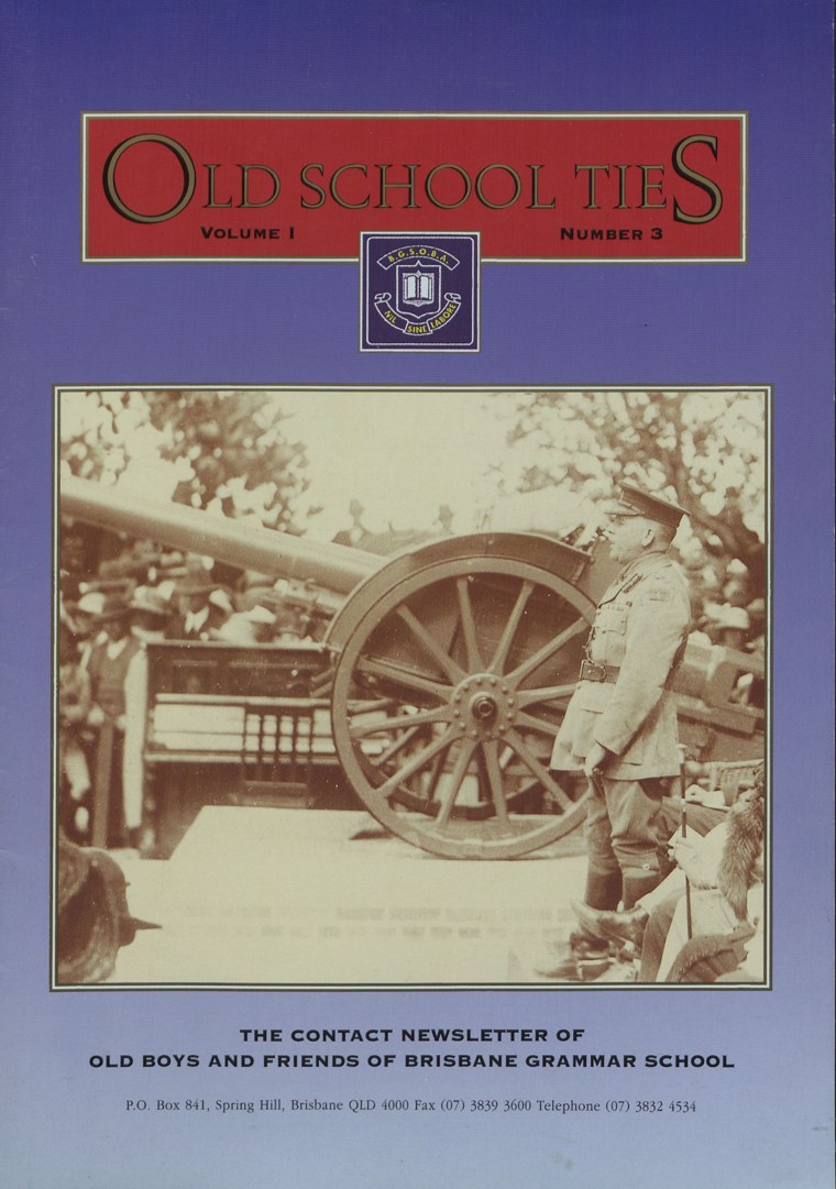 Cover of Old School Ties 1995 Vol 1 No 3